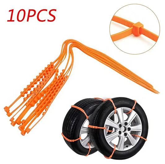 🔥2025 Winter Hot Sale🔥Universal Reusable Anti-skid Tire Chains