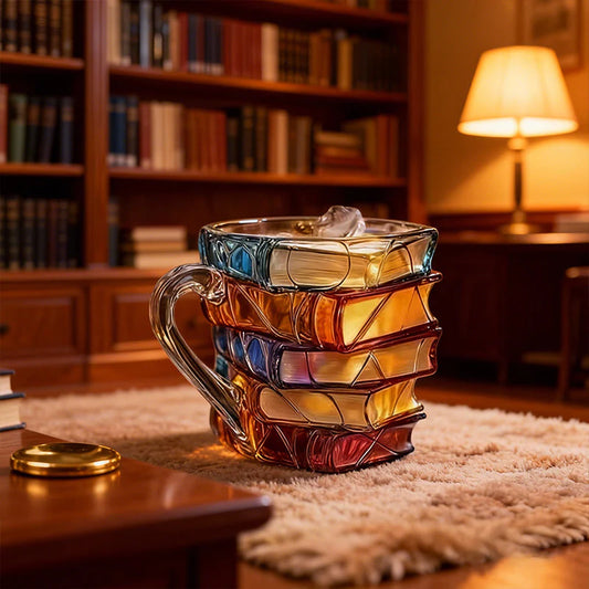 🎄🎁【Christmas Gift 】A Library in Cup📚 3D Painting Book Mug