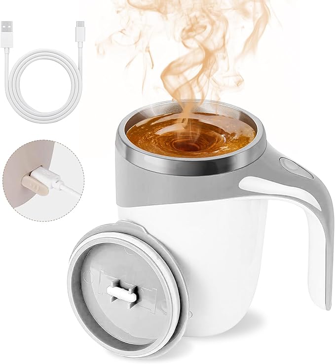 Automatic Magnetic Stirring Coffee Mug