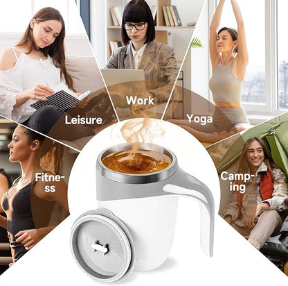 Automatic Magnetic Stirring Coffee Mug