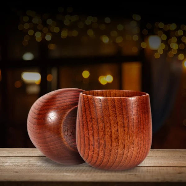 Limited-time discount!🔥Handcrafted charred wooden bourbon glass – unique & rustic.